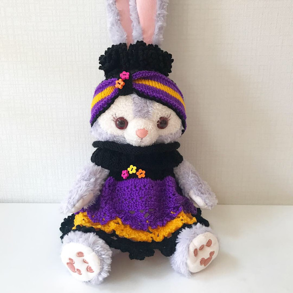 ステラルー コスチューム ハロウィンニット ぬいぐるみ キクノマリ