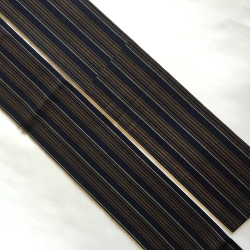 フランスアンティークと縞（古布）リバーシブル名古屋帯 和装小物（帯  