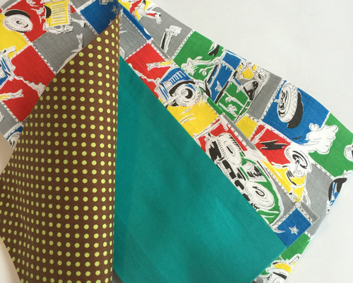 アンティーク　半幅帯　NO2 フランスアンティークポップな半幅帯 和装小物（帯・半襟） atelier