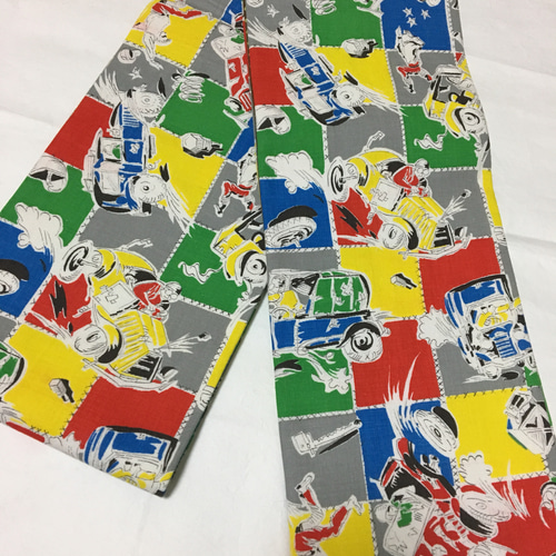 フランスアンティークポップな半幅帯 和装小物（帯・半襟） atelier