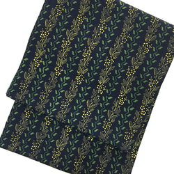 フランスアンティークと縞（古布）リバーシブル名古屋帯 和装小物（帯  