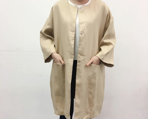 ✨専用✨2023年 ダイアグラム オーバーコクーンハーフコート ベージュ オーバーコクーンハーフコート / GRACE CONTINENTAL | GRACE