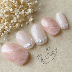 MOROSY191☆ハワイアンジュエリー 夏ネイル 夏 花 メタリック