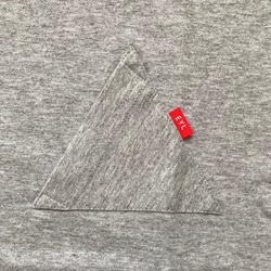 EYL "Triangle Pokcet" S/S TEE Heather Gray  【Mサイズ】 2枚目の画像