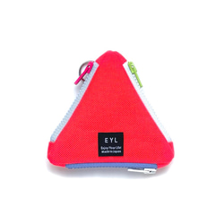 EYL Triangle Coin Purse "Neon Orange"（受注制作） 1枚目の画像