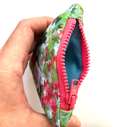 EYL Triangle Coin Purse "Impression of Flowers"（受注制作） 4枚目の画像