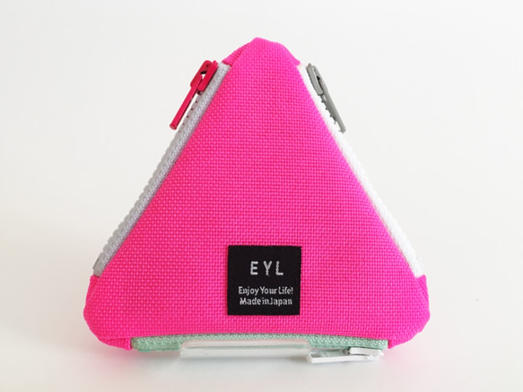 EYL UROKO COIN CASE Nylon Hot Pink 1枚目の画像