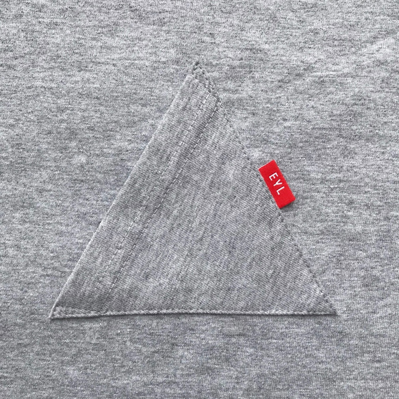 EYL“三角形口袋” S / S TEE麻灰色[L尺寸] 第2張的照片