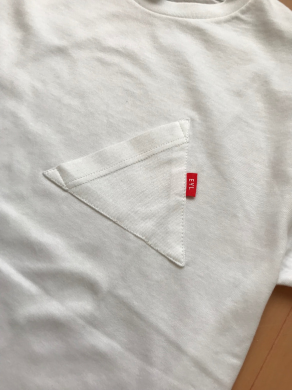 EYL "Triangle Pokcet" S/S TEE White 【Lサイズ】 3枚目の画像