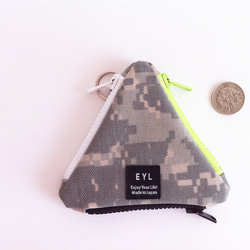 EYL UROKO COIN CASE Nylon Digital Camo 2枚目の画像