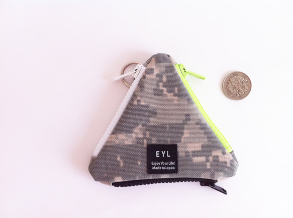 EYL UROKO COIN CASE Nylon Digital Camo 2枚目の画像