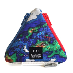 EYL Triangle Coin Purse "Rainfall Radar"（受注制作） 2枚目の画像