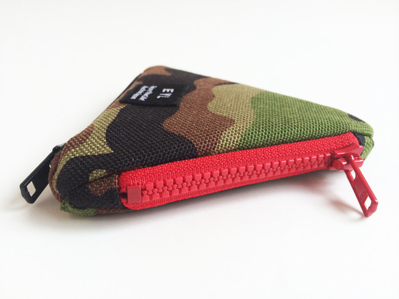 EYL Triangle Coin Purse "Nylon Camo"（受注制作） 5枚目の画像