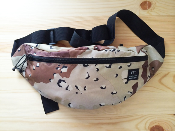 EYL WAIST BAG Chocolate Chip Camo 1枚目の画像