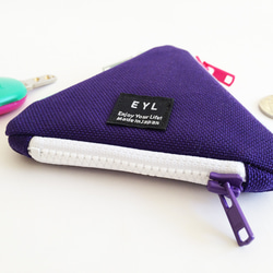 EYL UROKO COIN CASE Nylon Purple 3枚目の画像