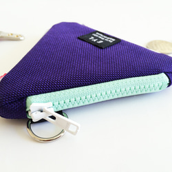 EYL UROKO COIN CASE Nylon Purple 4枚目の画像