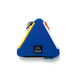 EYL Triangle Coin Purse "Royal Blue"（受注制作） 1枚目の画像