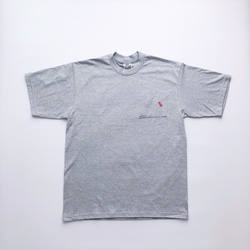 EYL "Triangle Pocket" S/S TEE Heather Gray  【Sサイズ】 3枚目の画像