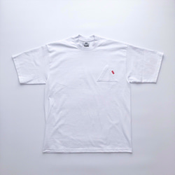 EYL "Triangle Pocket" S/S TEE White  【XLサイズ】 4枚目の画像