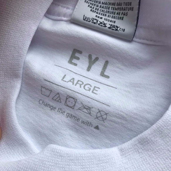 EYL "Triangle Pocket" S/S TEE White  【XLサイズ】 6枚目の画像