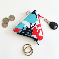 EYL Triangle Coin Purse "Nishiki-Goi"（受注制作） 2枚目の画像