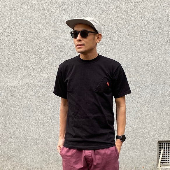 EYL "Triangle Pocket" S/S TEE Black  【Mサイズ】 1枚目の画像