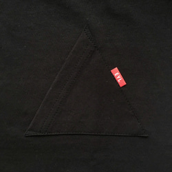 EYL "Triangle Pocket" S/S TEE Black  【Mサイズ】 2枚目の画像