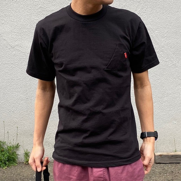 EYL "Triangle Pocket" S/S TEE Black  【Mサイズ】 7枚目の画像