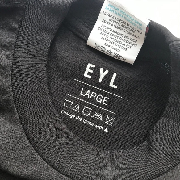 EYL "Triangle Pocket" S/S TEE Black  【Lサイズ】 6枚目の画像