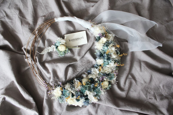 wreath bouquet ブーケ・ブートニア 1枚目の画像