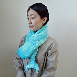 マフラー】夢の動物マフラー（マッコウクジラ） マフラー AshentecO