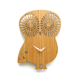 Decoylabの掛け時計　OWL（数字なし） 1枚目の画像