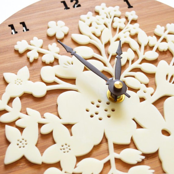 Bouquet Wall Clock 第3張的照片