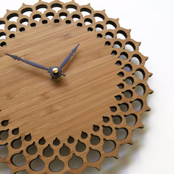 lace wooden wall clock 第2張的照片