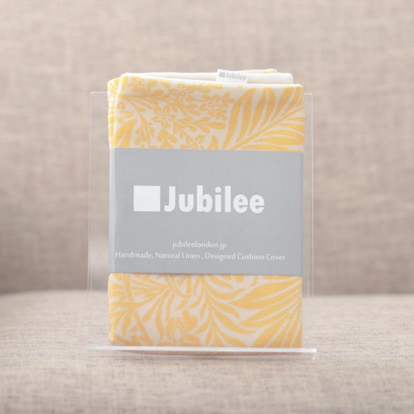 Jubilee リネンクッションカバー ボタニカル jubileecushionmo001 4枚目の画像