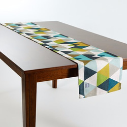 フリル付き♪アンティーク風ラミーリネンのテーブルクロス 200cm×130cm