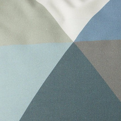 枕カバー 寝具 63×43cm ブルー ダイヤモンド テキスタイルデザイン jubileemkrlmp003 4枚目の画像