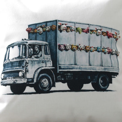 クッションカバー Banksy バンクシー LAMBS トラック jubileecushionba045 4枚目の画像