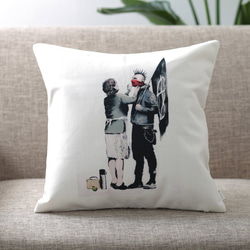 クッションカバー Banksy バンクシー PUNK MUM jubileecushionba053 1枚目の画像