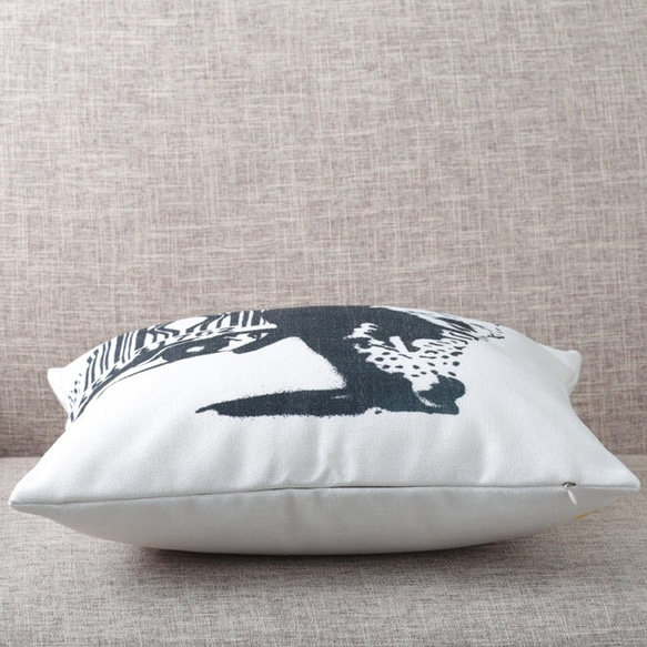 クッションカバー Banksy バンクシー Tiger Barcode jubileecushionba073 2枚目の画像