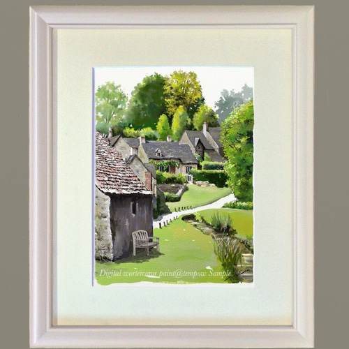 ポストカード ヨーロッパ風景画, (組合せ自由4枚セットで1.000円 ポストカード ヨーロッパ風景画, (組合せ自由4枚セットで1.000円