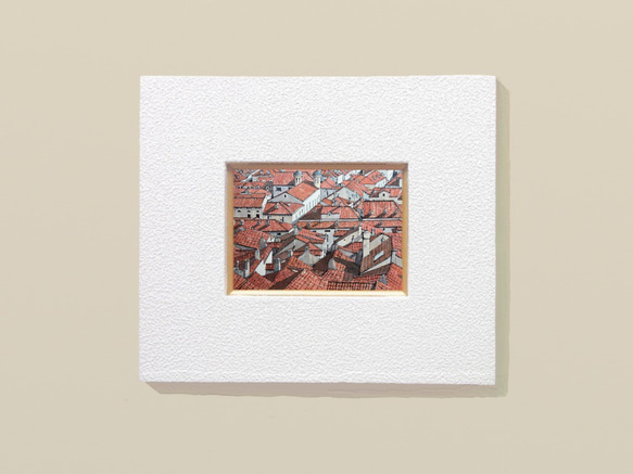 ポストカード ヨーロッパ風景画(組合せ自由4枚セットで1.000円) No.131  クロアチア　ドゥヴロブニク 2枚目の画像