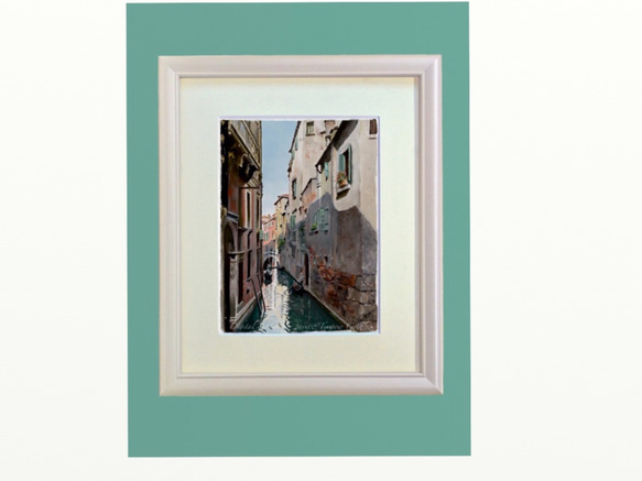 ポストカード ヨーロッパ風景画(組合せ自由4枚セットで1.000円) No.149  イタリア  ヴェネツィア 5枚目の画像