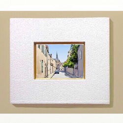 ポストカード ヨーロッパ風景画(組合せ自由4枚セットで1,000円)No.167  時計塔のある町アヴァロン 4枚目の画像