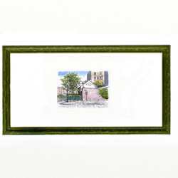 ポストカード ヨーロッパ風景画（組み合わせ自由4枚セット1.000円）No.176  モンマルトルの酒場ラパン・アジル 3枚目の画像