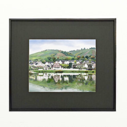 ポストカード ヨーロッパ風景画（組み合わせ自由4枚セット1.000円）No.188  ドイツ　モーゼル川 3枚目の画像