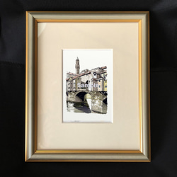 ポストカード　ヨーロッパの風景￥250（他の絵と4枚セット売り1.000円） No.13  フィレンツェ　 3枚目の画像