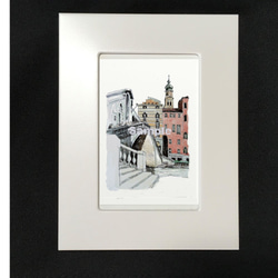 ポストカード　ヨーロッパの風景￥250（他の絵と4枚セット売り1.000円） No.15   イタリア（ヴェネツィア） 2枚目の画像
