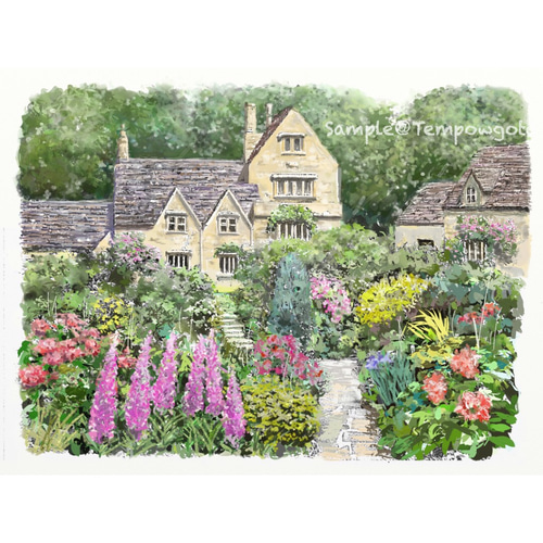 アクリル額☆ 銀座デパートで販売されました☆風景画 絵画