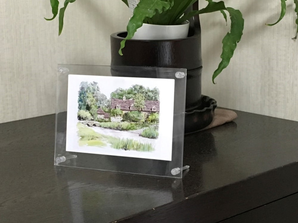 ポストカード ヨーロッパの風景￥250（他の絵と4枚セット売り1.000円） No.42 ブロードウェイ 5枚目の画像